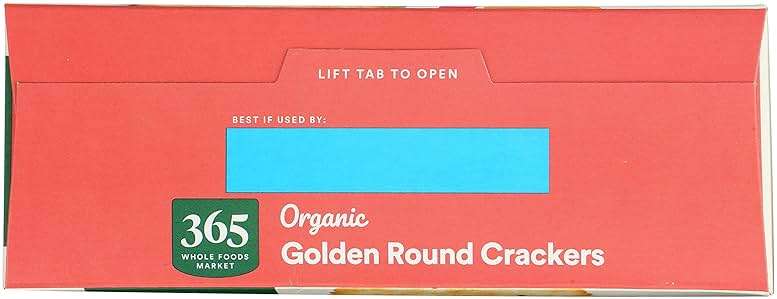365 by Whole Foods Market, Organic Golden Round Crackers, 12 Ounce - Image 4