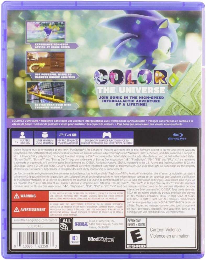 Sonic Colors Ultimate: Standard Edition - PlayStation 4 - Image 2