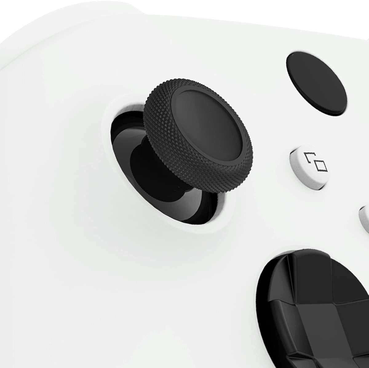 eXtremeRate Replacement Thumbsticks for Xbox Series X & S, Joysticks Repair Kit for Xbox Wireless Controller, Custom Analog Stick Buttons for Xbox One S/X/Elite Controller - Black - Image 2