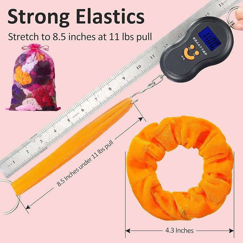 ADRIONE Velvet Scrunchies for Women, Girls & Kids 60 Bulk Pack, Soft Hair Scrunchie Hair Ties Scrunchy for Thick, Curly, Medium, Thin, Fine Hair, No Damage & Non Slip, Colorful Hair Accessories - Image 4