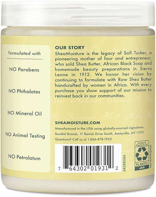 SheaMoisture Leave In Conditioner, Jamaican Black Castor Oil to Soften, Detangle & Reduce Breakage, 20 oz - Image 2