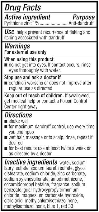 Amazon Basics 2-in-1 Anti-Dandruff Shampoo & Conditioner, Itch Relief, Safe for All Hair Types, Paraben-Free, Gentle and pH Balanced, 12.5 Fluid Ounces, 1-Pack (Previously Solimo) - Image 3