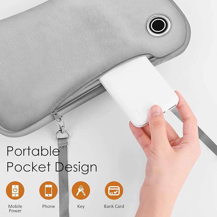 Hand Warmers Rechargeable, Portable Graphene Heated Gloves Handwarmers Bag with 10000MAH Power Bank&3 Heat Modes, Fast Electric Heating Pad Pouch for Women,Kids, Hunting,Camping - Image 2