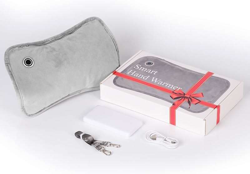 Hand Warmers Rechargeable, Portable Graphene Heated Gloves Handwarmers Bag with 10000MAH Power Bank&3 Heat Modes, Fast Electric Heating Pad Pouch for Women,Kids, Hunting,Camping - Image 6