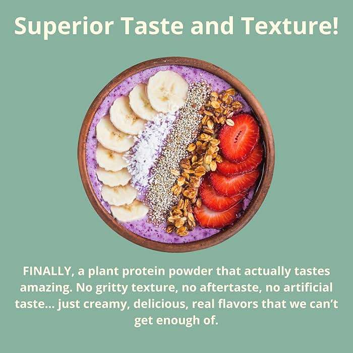 wellious Almond Protein Powder (Chocolate) - 18 Grams of Pure Healthiest Vegan Protein for Women & Men - Perfect Soy-Free & Smooth Gut Friendly Protein Powder for Sports Nutrition - Image 6