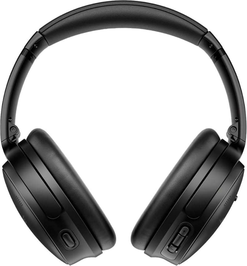 Bose QuietComfort 45 Bluetooth Wireless Noise Cancelling Headphones - Triple Black (Renewed) - Image 2