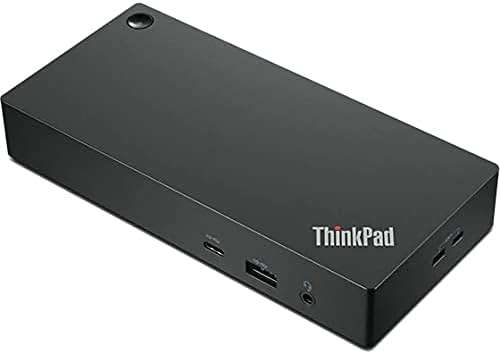 Lenovo ThinkPad USB Type-C Dock Gen 2 with 4K (40AY0090US) + ZoomSpeed HDMI Cable (with Ethernet) + ZoomSpeed DisplayPort Cable + Starter Bundle - Image 2