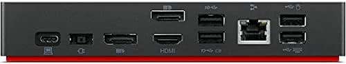 Lenovo ThinkPad USB Type-C Dock Gen 2 with 4K (40AY0090US) + ZoomSpeed HDMI Cable (with Ethernet) + ZoomSpeed DisplayPort Cable + Starter Bundle - Image 5