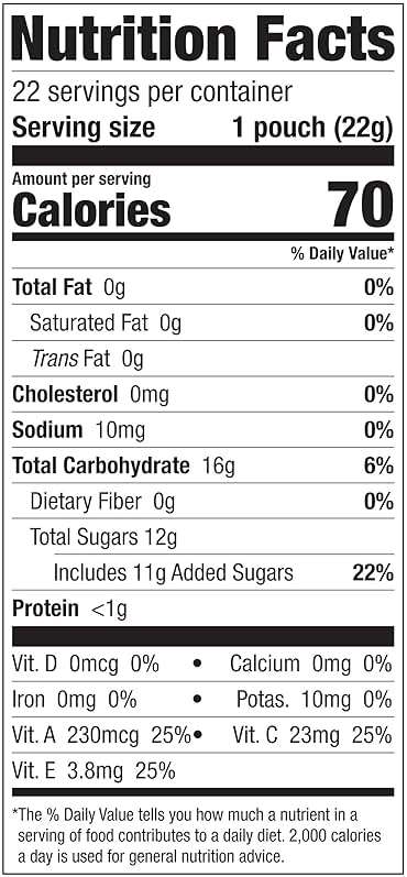 Funables Fruit Snacks, Strawberry Fruit Flavored Snacks, 0.8 Ounce Pouches (22 Count) - Image 2