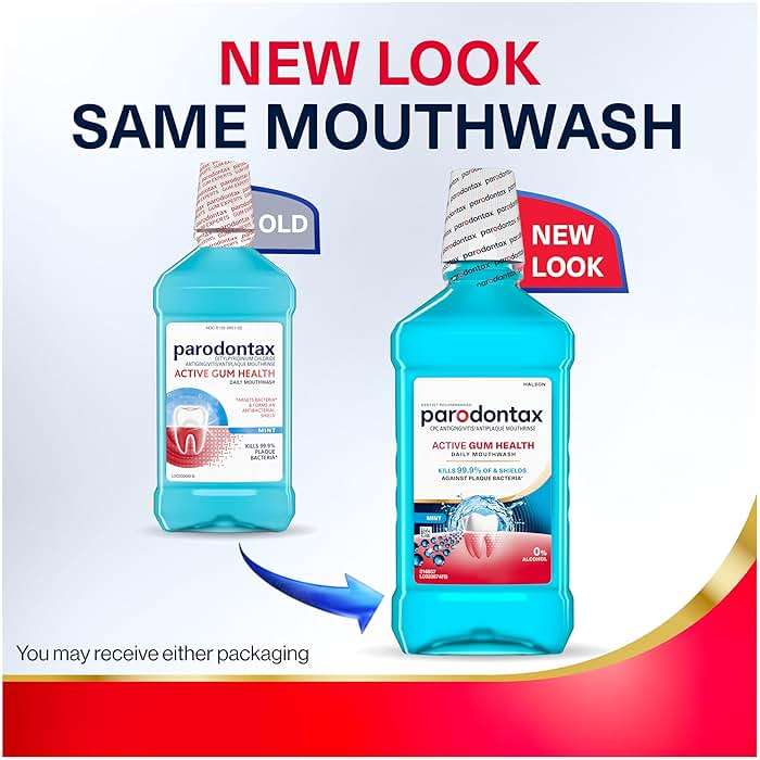 Parodontax Active Gum Health Mouthwash, Antiplaque and Antigingivitis Mouthwash, Mint, 3x16.9 Fl Oz - Image 10