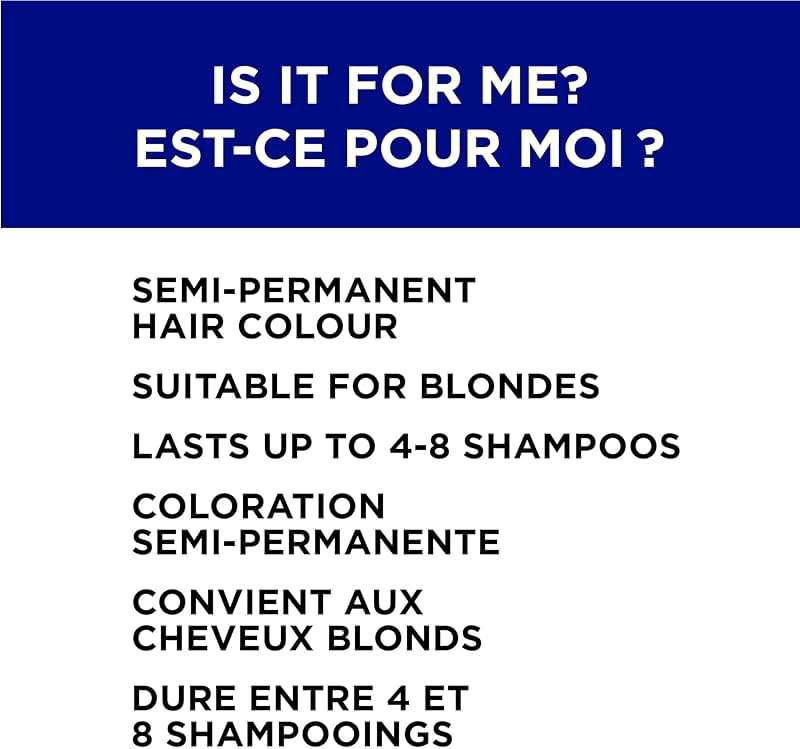 L’Oreal Paris Colorista Metallic Semi Permanent Hair Color for Bleached or Blonde Hair, Color Depositing Hair Mask Formula, Metallic Blue - Image 6