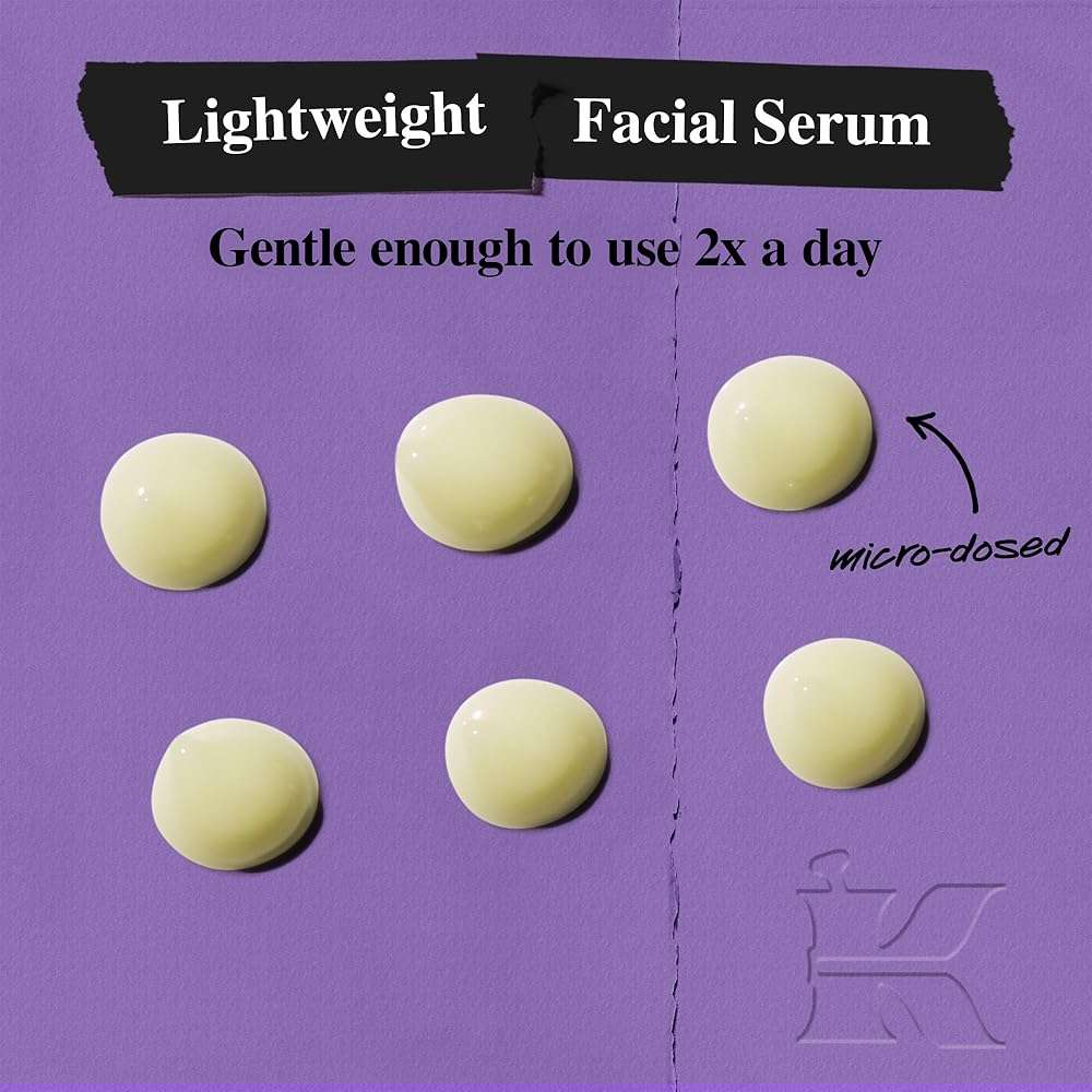 Kiehl's Daily Micro-Dose Anti-Aging Retinol Facial Serum, Reduces Wrinkles, Firms Skin, Evens Skin Tone, Youth Renewing & Hydrating Formula, with Retinol & Ceramides, Paraben-free, Fragrance-free - Image 2