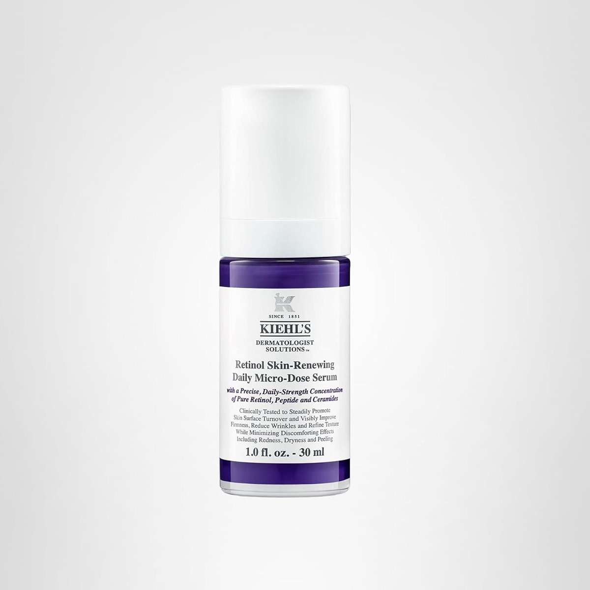 Kiehl's Daily Micro-Dose Anti-Aging Retinol Facial Serum, Reduces Wrinkles, Firms Skin, Evens Skin Tone, Youth Renewing & Hydrating Formula, with Retinol & Ceramides, Paraben-free, Fragrance-free - Image 10