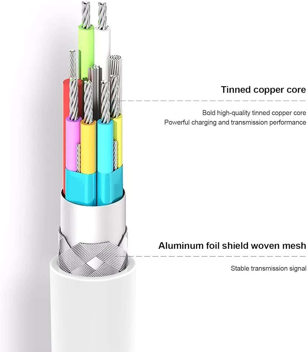 AZMOGDT Apple MFi Certified iPhone Charger 5pack [6/6/6/10/10FT] Long Lightning Cable Fast Charging Cord iPhone Charging Cable for iPhone 14/14 Pro/Max/13/12/11 Pro Max/XS MAX/XR/XS/X/8/Plus - Image 2
