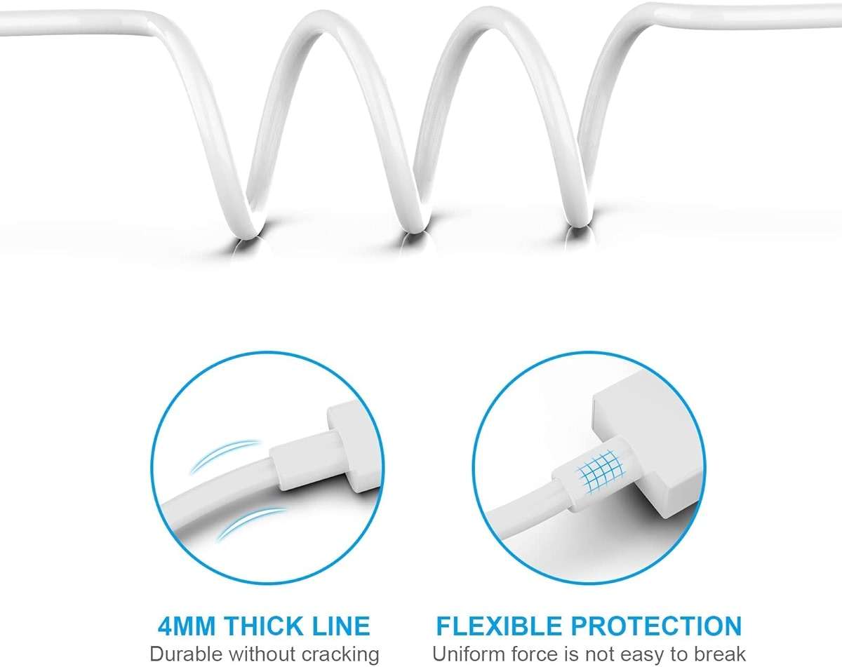 AZMOGDT Apple MFi Certified iPhone Charger 5pack [6/6/6/10/10FT] Long Lightning Cable Fast Charging Cord iPhone Charging Cable for iPhone 14/14 Pro/Max/13/12/11 Pro Max/XS MAX/XR/XS/X/8/Plus - Image 5