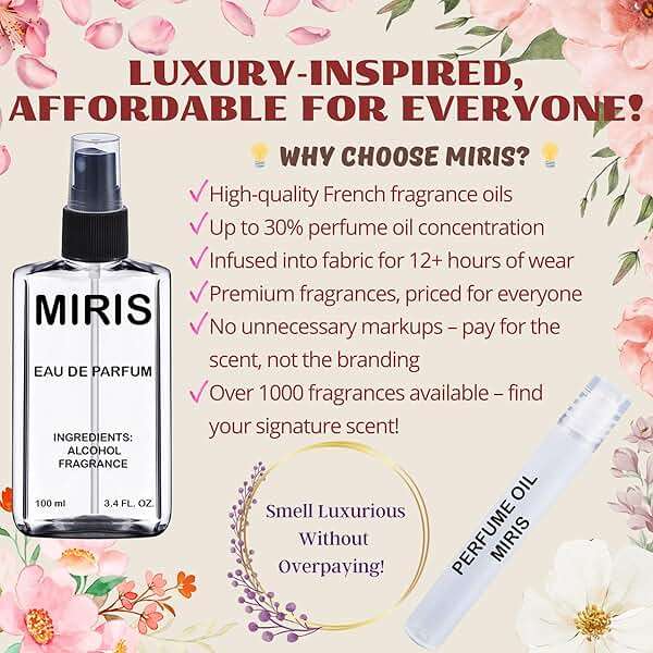 MIRIS No. 21224, Inspired by Koko Mademoise, Long-Lasting Eau de Parfum for Women, Spray 3.4 Fl Oz / 100 ml - Image 3