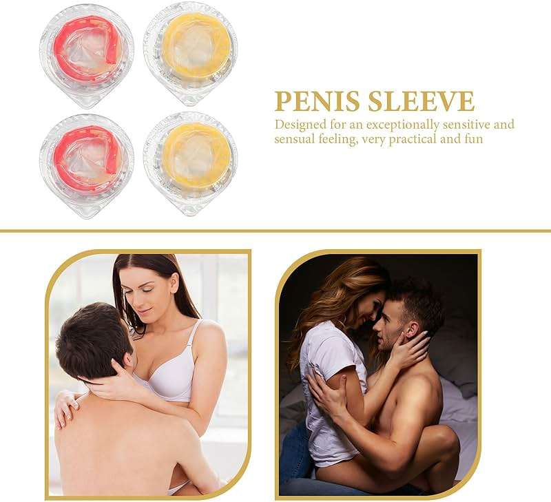 GALPADA Gifts 9pcs Colorful Flower Condoms Safe Sleeve Adult Life Supplies Ultra- Thin Health Products (Small Flower) - Image 3