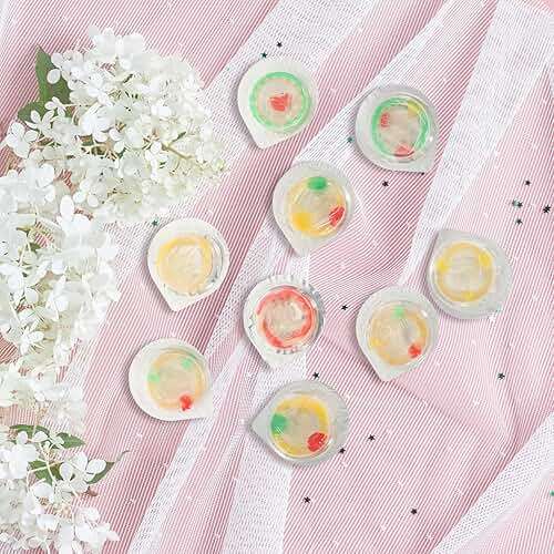 GALPADA Gifts 9pcs Colorful Flower Condoms Safe Sleeve Adult Life Supplies Ultra- Thin Health Products (Small Flower) - Image 8