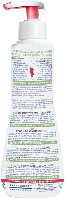 Mustela Baby Soothing Cleansing Gel - Fragrance-Free Hair & Body Wash for Very Sensitive Skin - with Natural Avocado Perseose & Schizandra Berry - 10.14 fl. oz. - Image 2