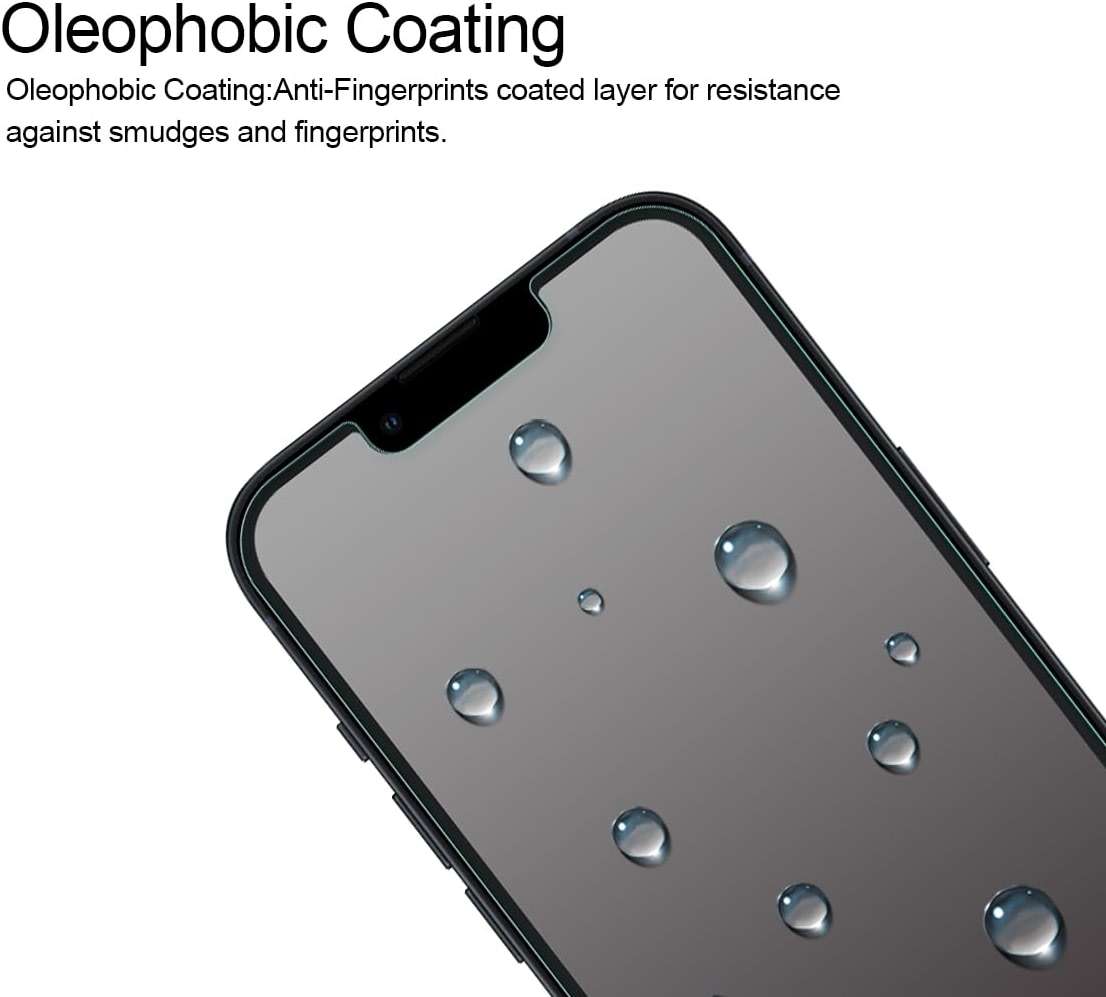 Supershieldz (2 Pack) Designed for iPhone 17e, 16e, 14, 13, 13 Pro (6.1 inch) Tempered Glass Screen Protector with (Easy Installation Tray) Anti Scratch, Bubble Free - Image 6