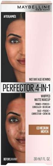 Maybelline Instant Age Rewind Instant Perfector 4-In-1 Matte Makeup, 03 Medium, 1 Count - Image 2