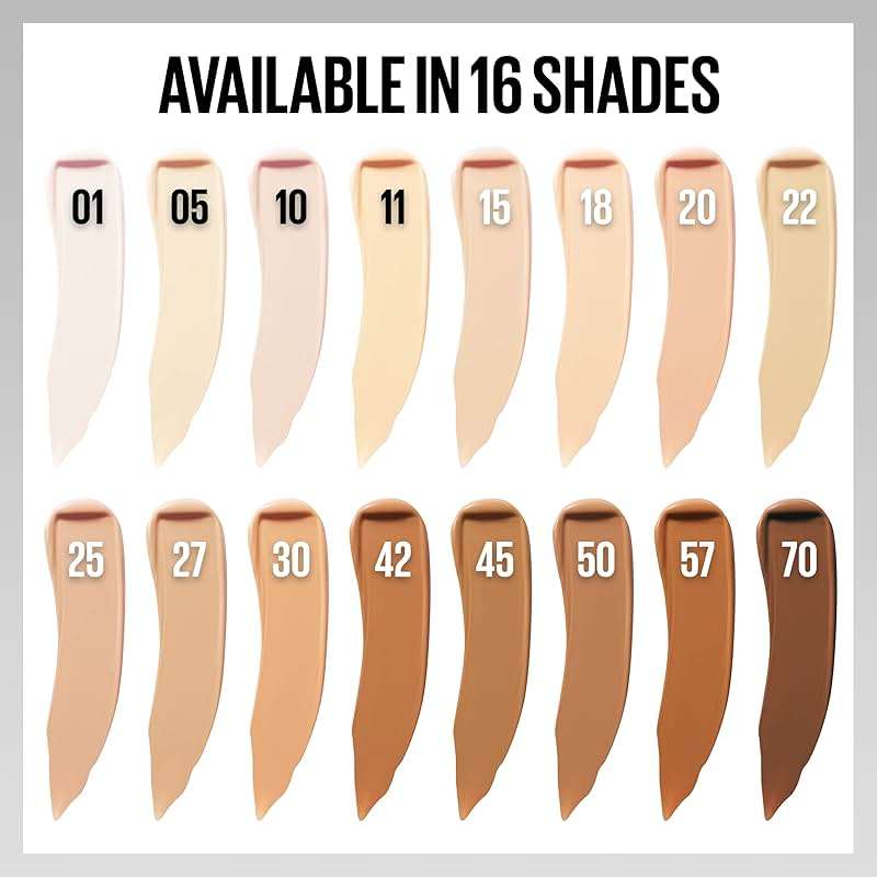 Maybelline Super Stay Liquid Concealer Makeup, Full Coverage Concealer, Up to 30 Hour Wear, Transfer Resistant, Natural Matte Finish, Oil-free, Available in 16 Shades, 15, 1 Count - Image 6