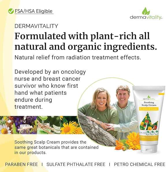 Dermavitality Soothing Moisturizing Scalp Cream Natural Organic Lotion for to moisturize and soothe scalp – 2 Ounces - Image 3