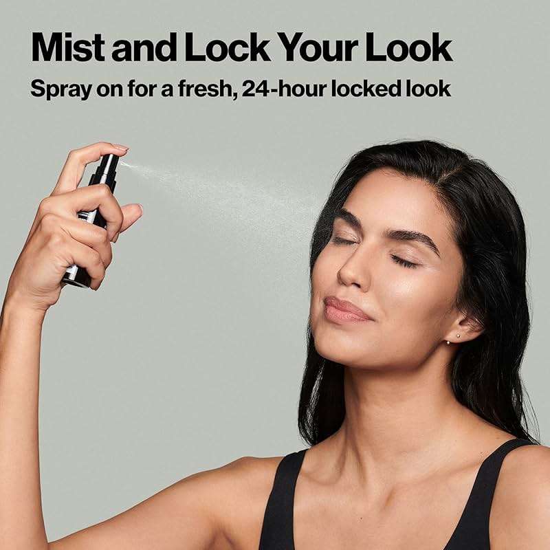 Revlon Colorstay 24 Hr Lock Setting Mist, Keeps Face Makeup from Melting & Fading, Mattifying, Blurring & Oil Absorbing Spray, Transfer-Proof & Mask Friendly, 1.9 fl oz - Image 7