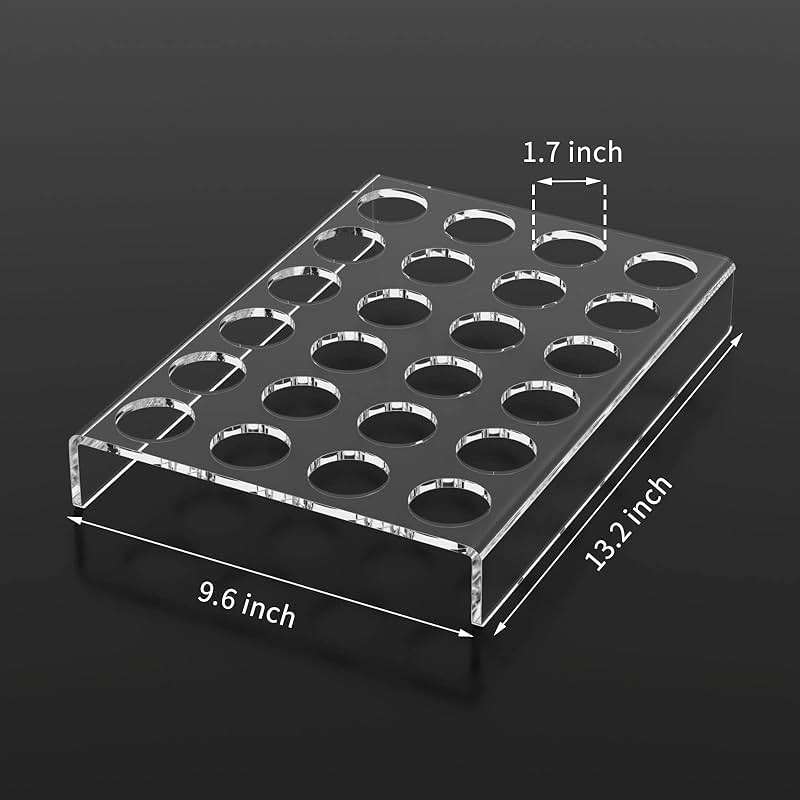 AITEE Acrylic K Cup Drawer Organizer, Clear K Cup Organizer Tray for Drawer or Countertop Storage, Hold 24 Coffee Capsules,K Cup Coffee Pod Holder for Office and Kitchen K Cup Storage (9.6x13.2Inches) - Image 3