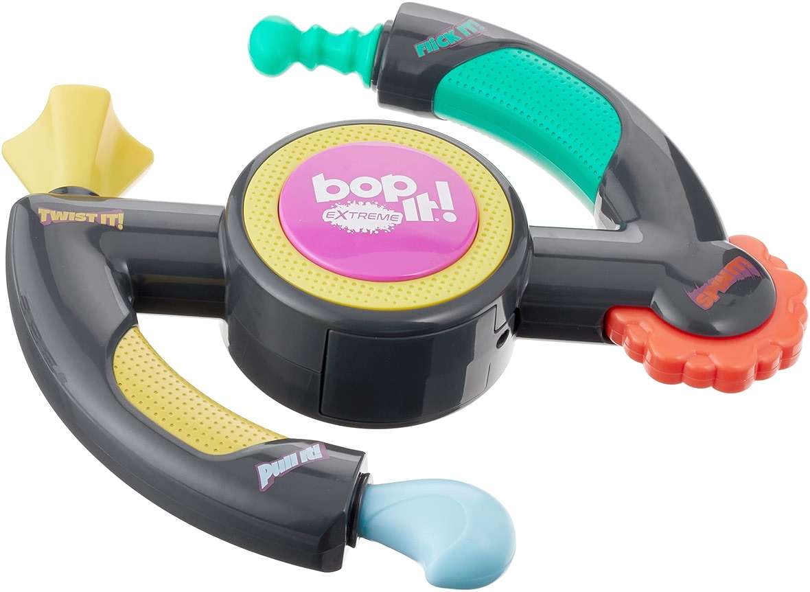 Hasbro Gaming Bop It Extreme Electronic Game for 1 or More Players, Fun Party Interactive Game for Kids Ages 8+, 4 Modes Including One-On-One Mode (Amazon Exclusive) - Image 1