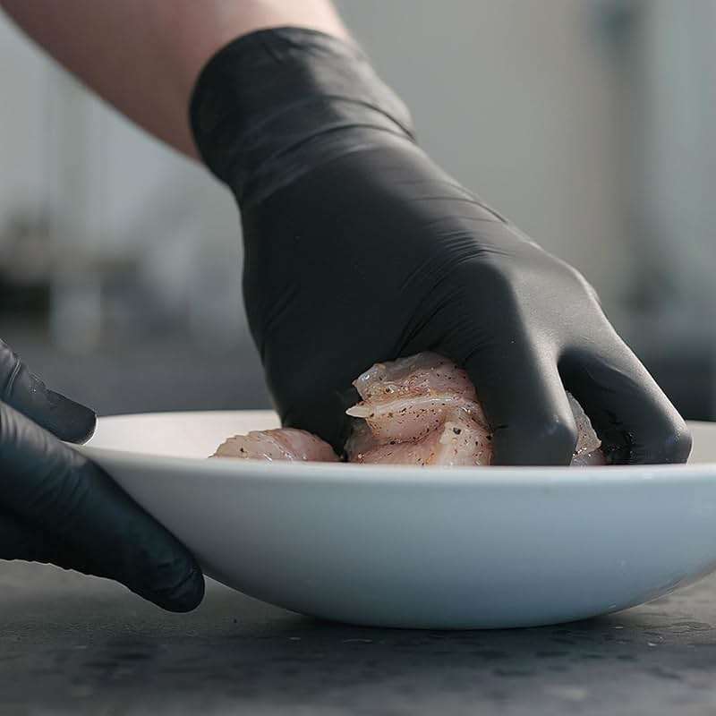 ForPro Disposable Nitrile Gloves, Chemical Resistant, Powder-Free, Latex-Free, Non-Sterile, Food Safe, 4 Mil - Image 5