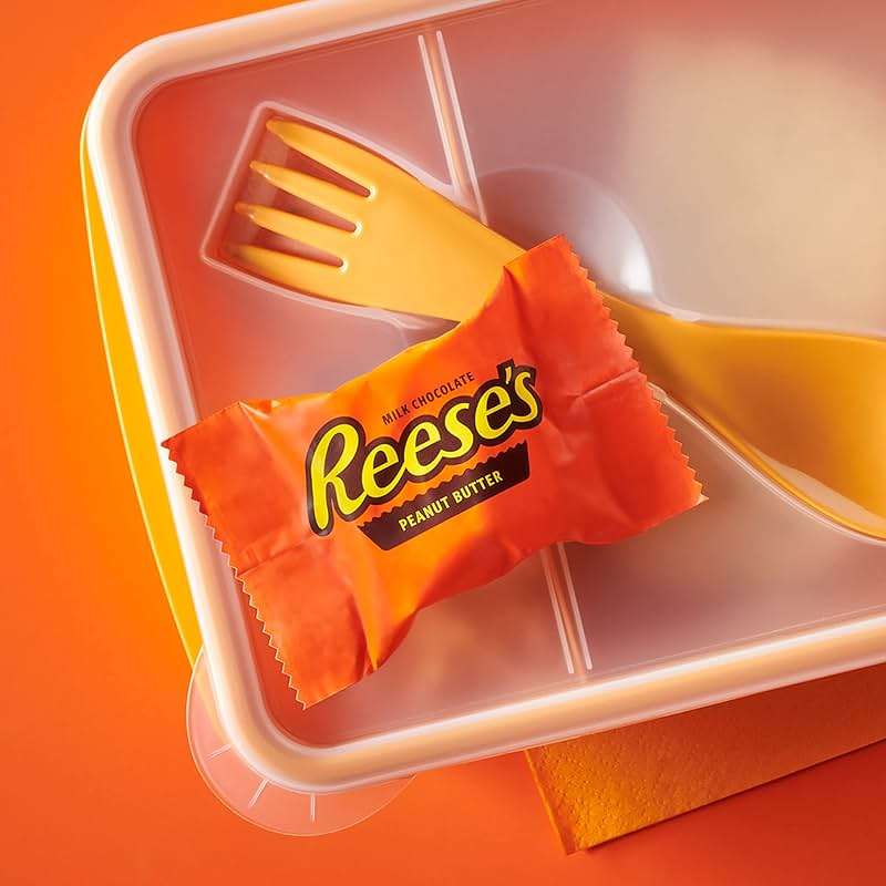 REESE'S Milk Chocolate Snack Size Peanut Butter Cups, Candy Pantry Pack, 13.75 oz (25 Pieces) - Image 5