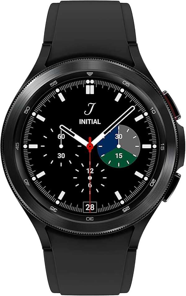 Samsung Electronics Galaxy Watch 4 Classic 46mm Smartwatch with ECG Monitor Tracker for Health Fitness Running Sleep Cycles GPS Fall Detection Bluetooth US Version, Black (Renewed) - Image 2