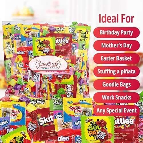 Bulk Candy Variety Pack - 2 Lbs Assorted Classic Mix - Bulk Care Package - Office Assortment - Gift Box for Birthday Party, Kids, College Students & Adults (Package Selection May Very) - Image 6