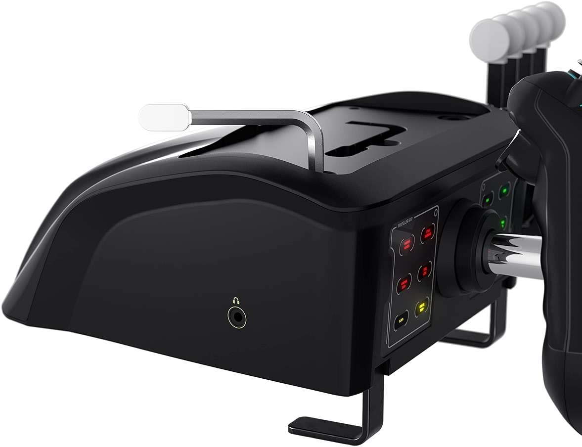 Turtle Beach VelocityOne Flight Universal Control System - Xbox Series X & Xbox Series S, Xbox One & Windows 10 & 11 PCs with Yoke Handle, Throttle Quadrant, Trim Wheel & Rudder Controls - Image 8