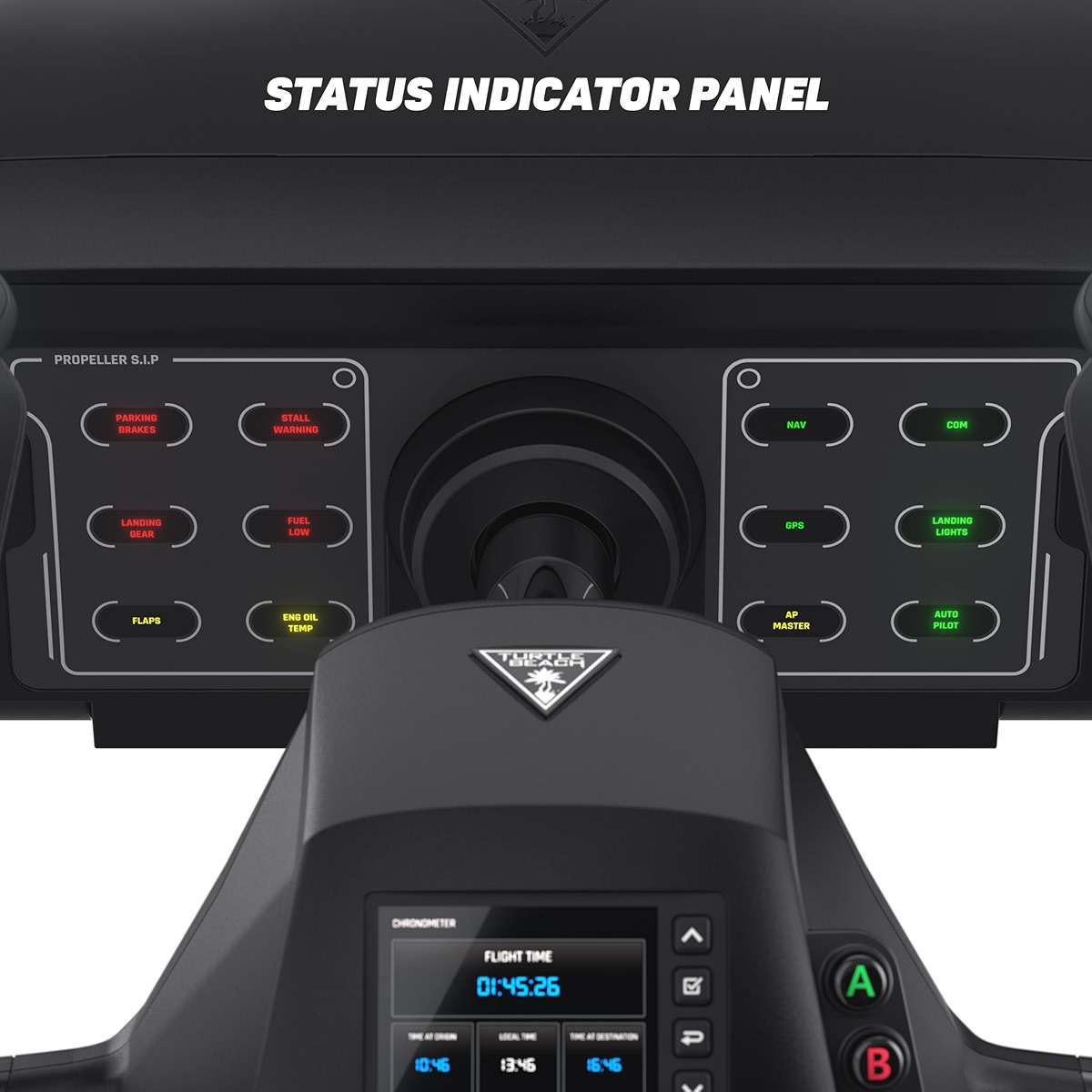 Turtle Beach VelocityOne Flight Universal Control System - Xbox Series X & Xbox Series S, Xbox One & Windows 10 & 11 PCs with Yoke Handle, Throttle Quadrant, Trim Wheel & Rudder Controls - Image 10