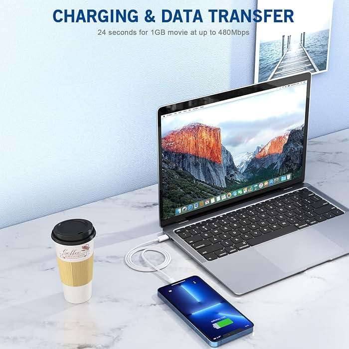iPhone Fast Charger, 20W[Apple MFi Certified] USB Type C Fast Charging Block Power Delivery Lightning Charger with 3.3ft Lightning Cable for iPhone 13 Pro Max Mini 12 Pro 11 XS X XR - Image 6