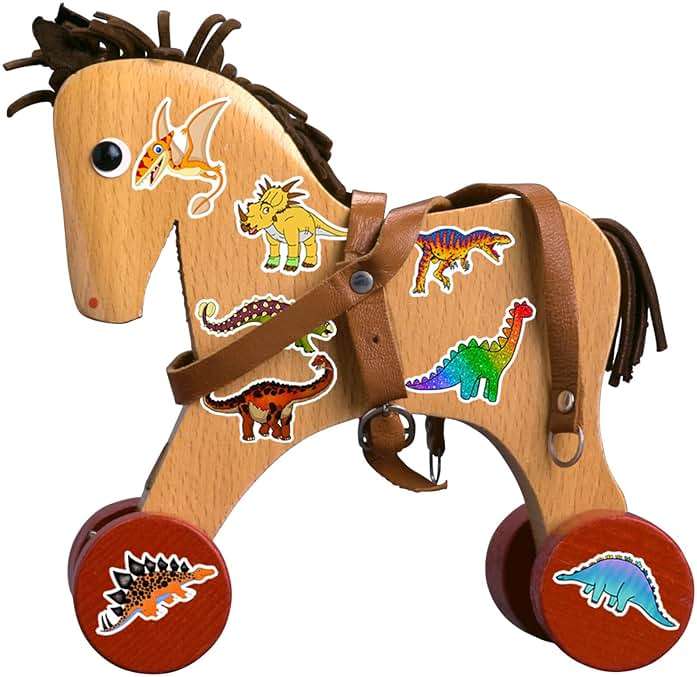 100PCS Dinosaur Stickers, Cute Waterproof Cartoon Stickers for Kids, Teaching Rewards, Dino Party Favourites, Stocking Stuffers for Kids Boys Girls Toddlers Teens - Image 8