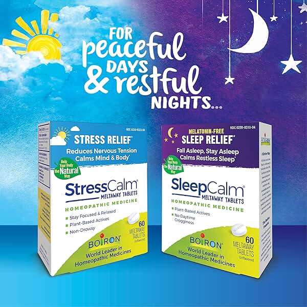 Boiron StressCalm Tablets for Relief of Stress, Anxiousness, Nervousness, Irritability, and Fatigue - 120 Count - Image 10