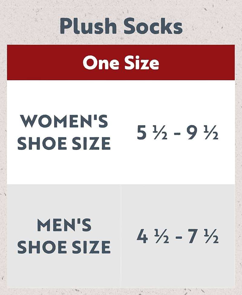 Lazy One Women’s Plush Slipper Socks – Sherpa Lined House Socks with Non Slip Grips, Cozy Winter Indoor Slippers for Women - Image 6