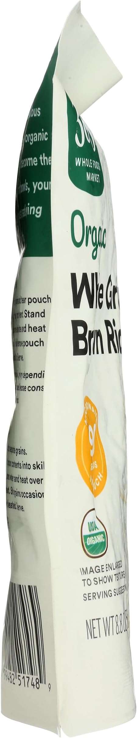 365 by Whole Foods Market, Organic Whole Grain Brown Rice, 90-Second Microwave in Pouch, 8.8 Ounce - Image 4