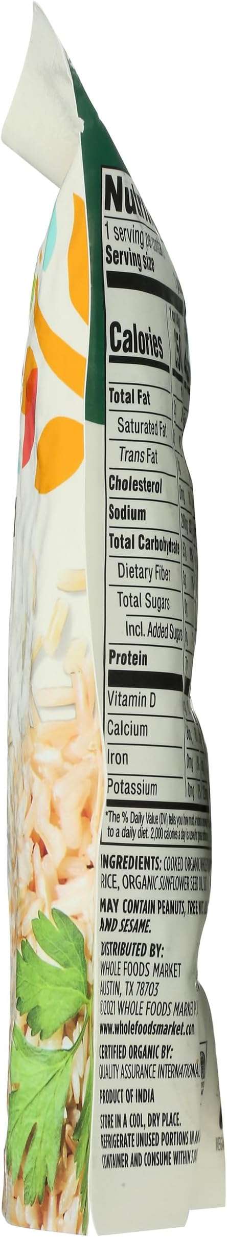 365 by Whole Foods Market, Organic Whole Grain Brown Rice, 90-Second Microwave in Pouch, 8.8 Ounce - Image 5