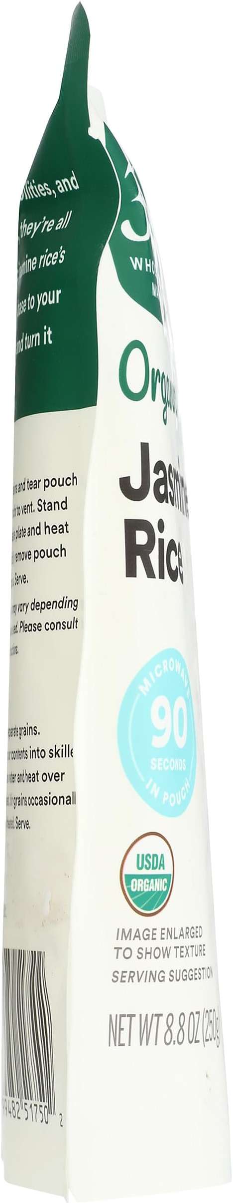 365 by Whole Foods Market, Organic Jasmine Rice, 90-Second Microwave in Pouch, 9 Ounce - Image 5