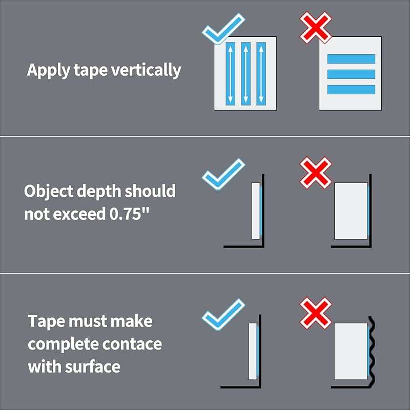 Art3d Double-Sided Mounting Tape (10FT), Multipurpose Removable Adhesive Foam Tape, Transparent, Household - Image 4