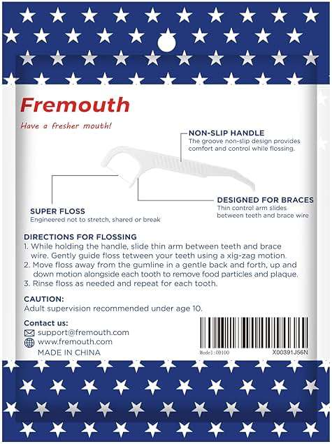 Fremouth Upgraded Orthodontic Flossers for Braces - Ortho Dental Floss Picks, 50 Count (Pack of 2) - Image 7