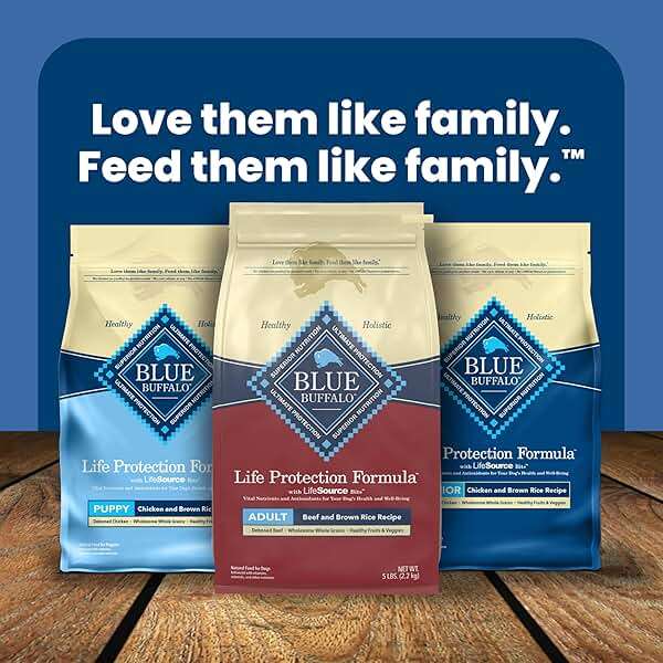 Blue Buffalo Life Protection Formula Beef & Brown Rice Adult Dry Dog Food, Supports Immunity with Antioxidant-Rich LifeSource Bits, Promotes Healthy Muscle Development, Skin & Coat Health, 5 lbs. - Image 9