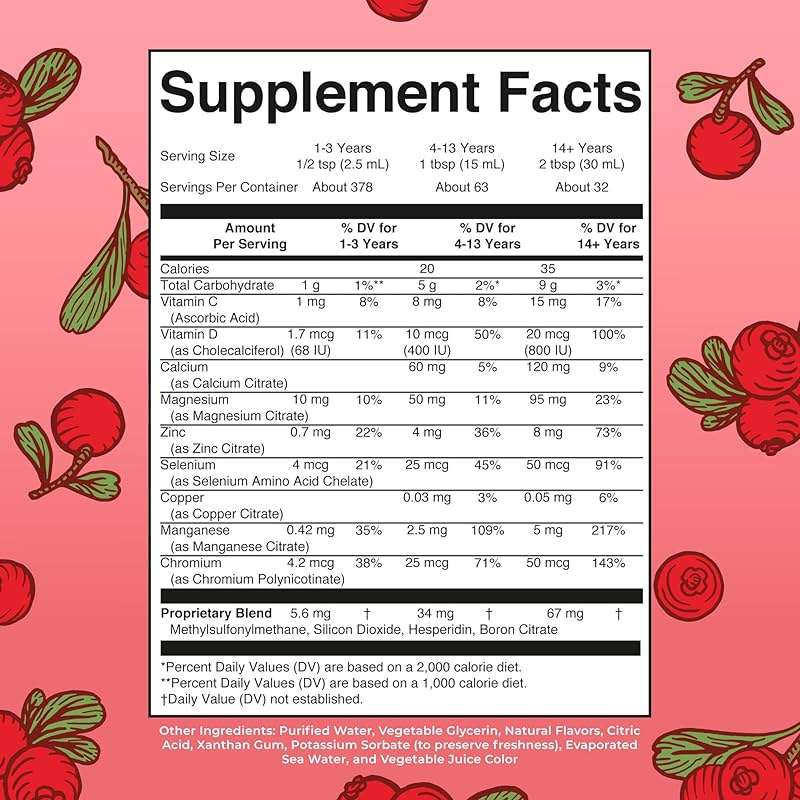 MARYRUTH'S Liquid Morning Multivitamin (Fruit Punch) & Liquid Nighttime Multimineral (Cranberry) | Clean Label Project Verified® | Vegan Vitamins for Energy, Bedtime, & Overall Health - Image 3