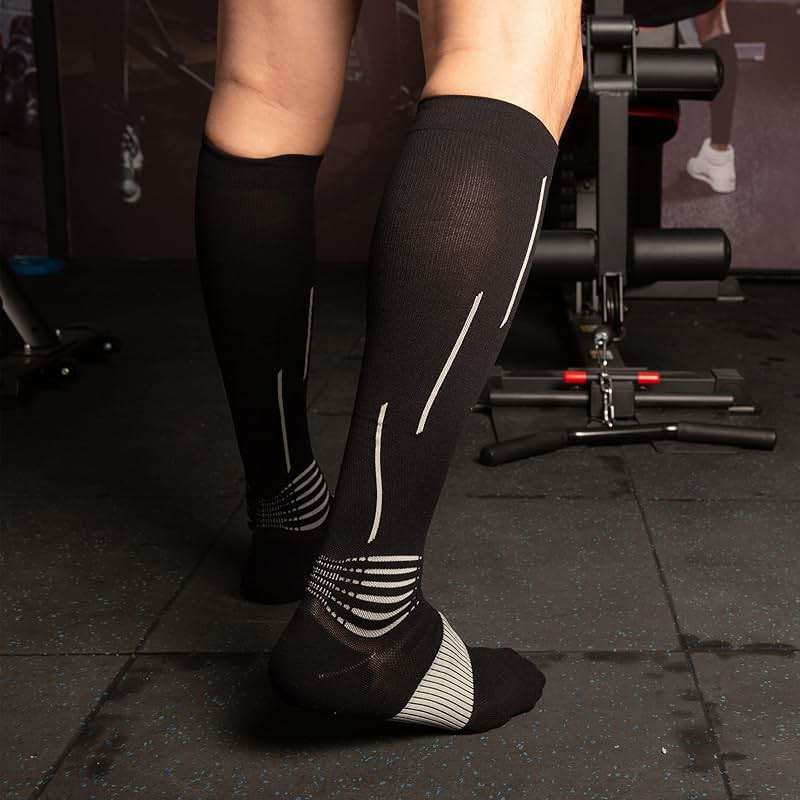 NEENCA Compression Socks, Medical Athletic Calf Socks for Injury Recovery & Pain Relief, Sports Protection—1 Pair, 20-30 mmhg - Image 7