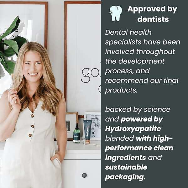 Nudge 10% Nano Hydroxyapatite Toothpaste, Rod-Shaped nHA for Maximum Enamel Contact, Natural Whitening, Fluoride Free & SLS Free, Natural Mint, 4.5 oz - Image 6