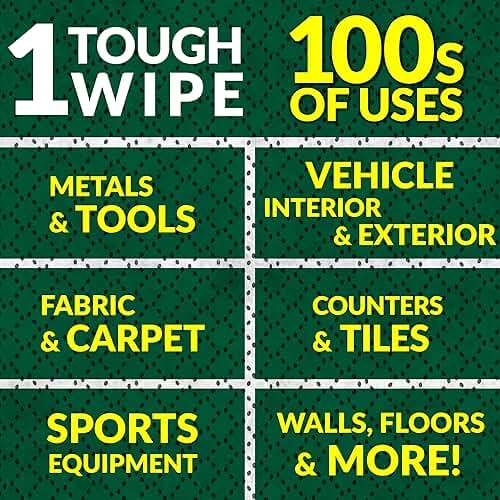 Simple Green Professional Grade Heavy-Duty Cleaning and Degreasing Towels, All-Purpose Cleaning Wipes, 75 count (Pack of 2) - Image 8